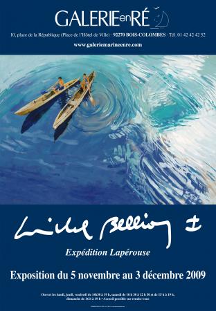 Michel BELLION - affiche 2009 expedition Laperouse