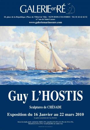 Guy LHOSTIS - Affiche exposition 2010