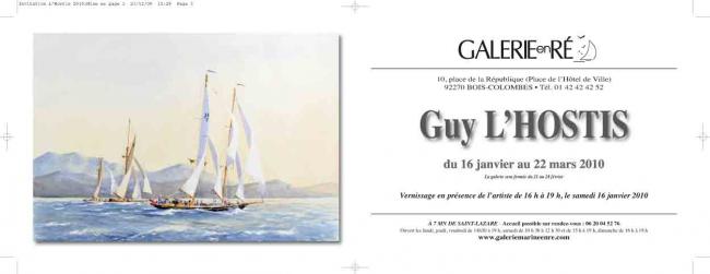 Guy LHOSTIS - invitation