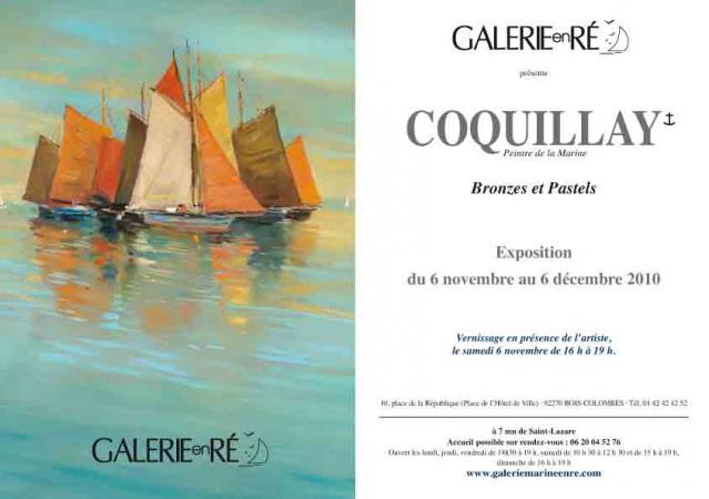 Jacques  COQUILLAY - Carton exposition 2011