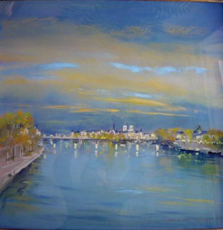 Jacques  COQUILLAY - Paris Le Pont des Arts