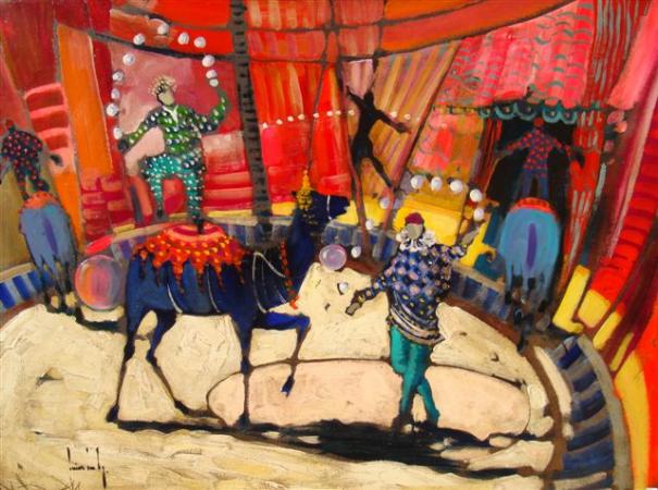 Olivier SUIRE-VERLEY - Le dromadaire au cirque