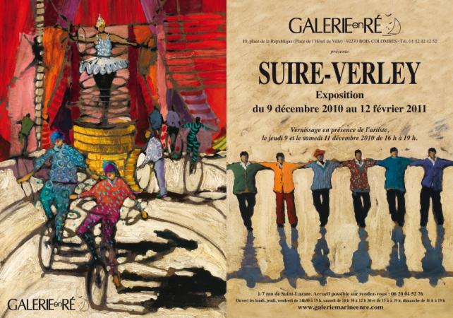 Olivier SUIRE-VERLEY - carton 2010