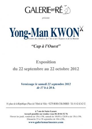 Yong-Man KWON - Texte carton d'invitation de YM Kwon 2012