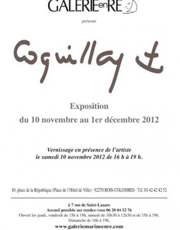 Jacques  COQUILLAY - invitation 2012