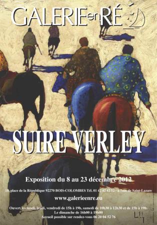 Olivier SUIRE-VERLEY - affiche de l'exposition 2012