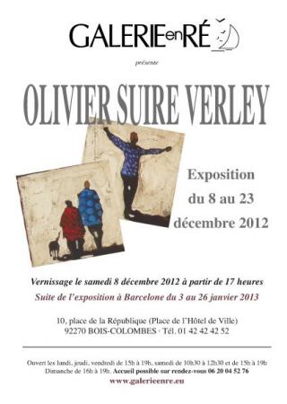 Olivier SUIRE-VERLEY - 12 Carton d'invitation 2012