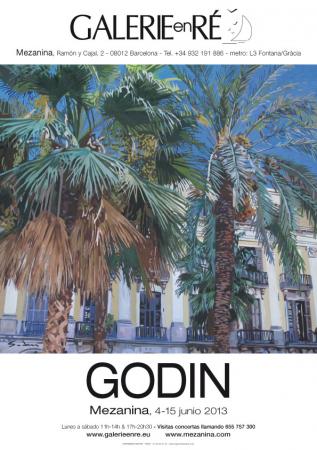 Jacques GODIN - affiche Barcelona 2013