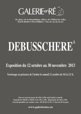 Christoff DEBUSSCHERE - invitation vernissage 2013
