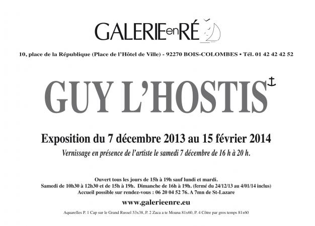 Guy LHOSTIS - Invitation