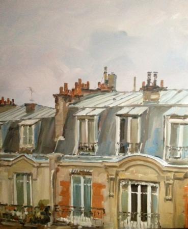 Stephane RUAIS - Les toits de Paris de l'atelier