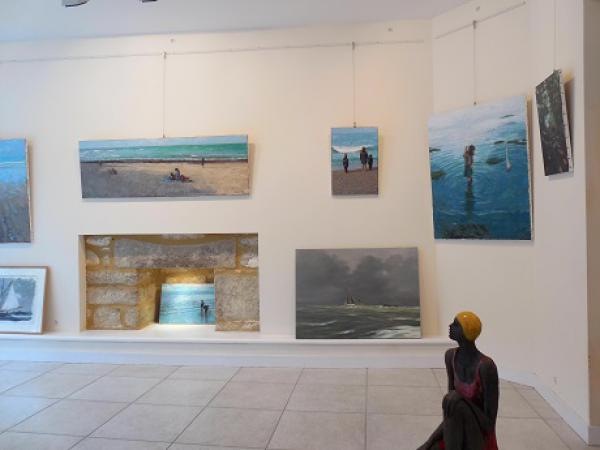  Pont l'Abbé 2015 - Raku de Sylvie DuPlessis tableaux de Ruais, MacKeown,Pendray