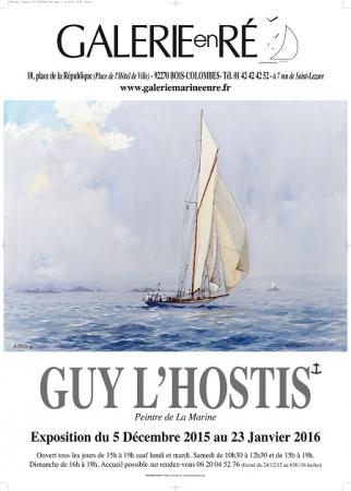 Guy LHOSTIS - affiche 2015