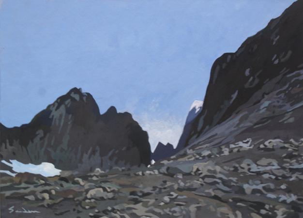 Jacques GODIN - 2020 Ascension du Malunasortoq, 22 x 30 cm