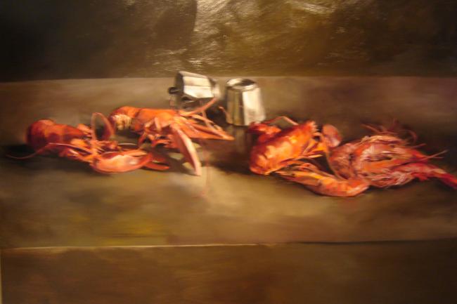Christoff DEBUSSCHERE - Les homards et gambas vendu