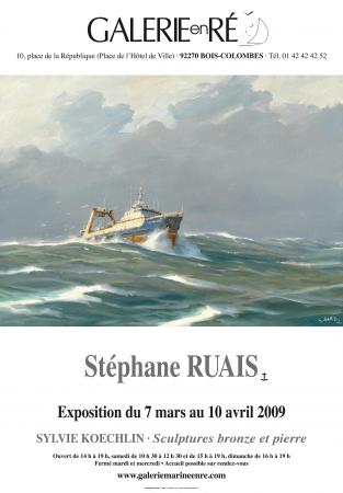  Stephane RUAIS - affiche exposition 2009
