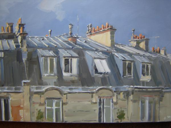 Stephane RUAIS - Les toits de Paris